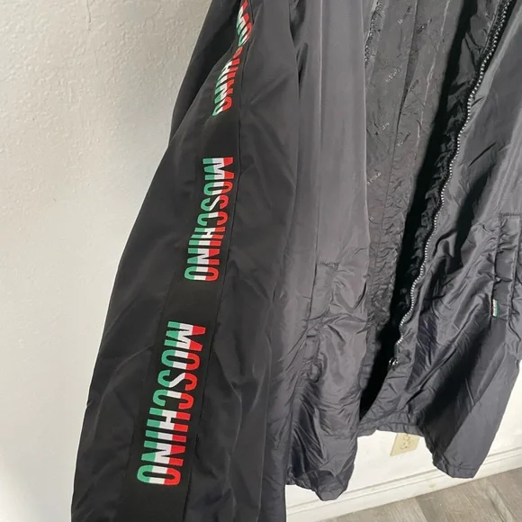 Moschino couture coat with logo - Picture 7 of 11